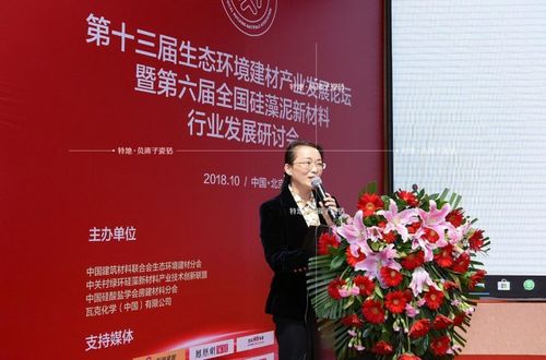 本次会议由中国建筑材料联合会生态环境建材分会王静女士主持开幕式
